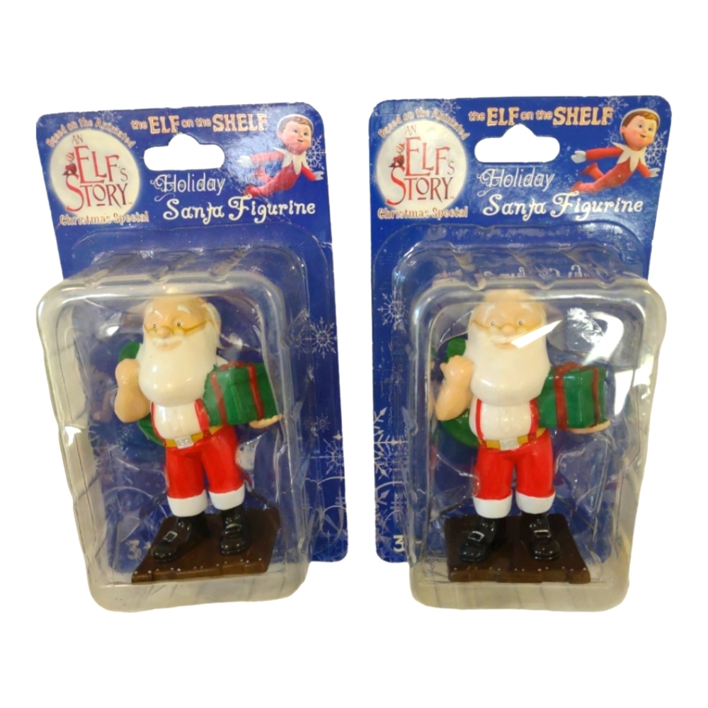 Santa Figurine An Elf's Story Christmas Craft Elf on the Shelf Holiday